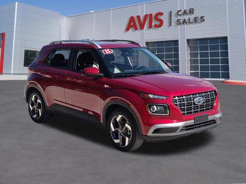 Ultimate Red 2025 Hyundai VENUE SEL
