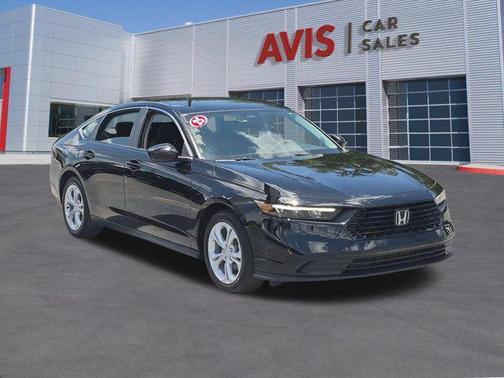 Crystal Black Pearl 2025 Honda Accord LX 1.5T
