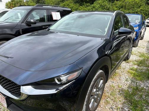 Deep Crystal Blue Mica 2025 Mazda CX-30 2.5 S Preferred Package
