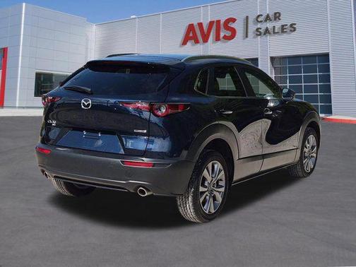 Deep Crystal Blue Mica 2025 Mazda CX-30 2.5 S Preferred Package