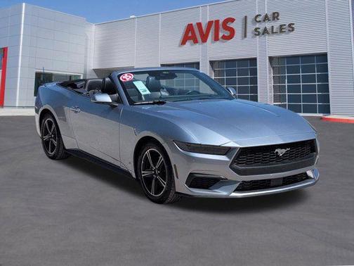 Iconic Silver Metallic 2025 Ford Mustang EcoBoost Premium