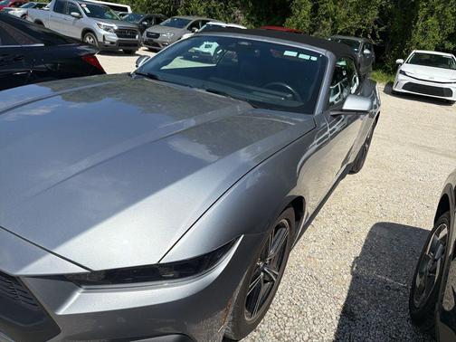 Iconic Silver Metallic 2025 Ford Mustang EcoBoost Premium