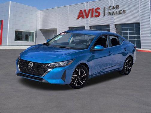 Electric Blue Metallic 2025 Nissan Sentra SV