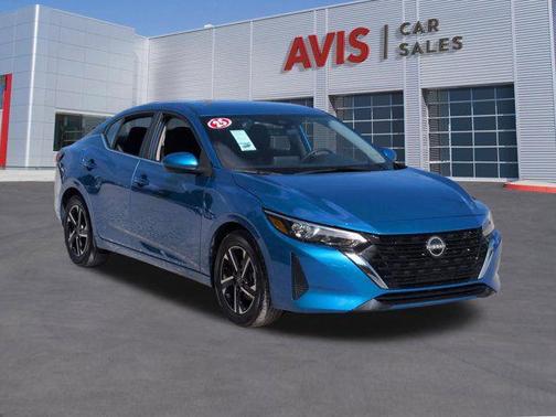 Electric Blue Metallic 2025 Nissan Sentra SV