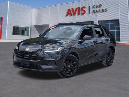 Crystal Black Pearl 2025 Honda HR-V AWD Sport