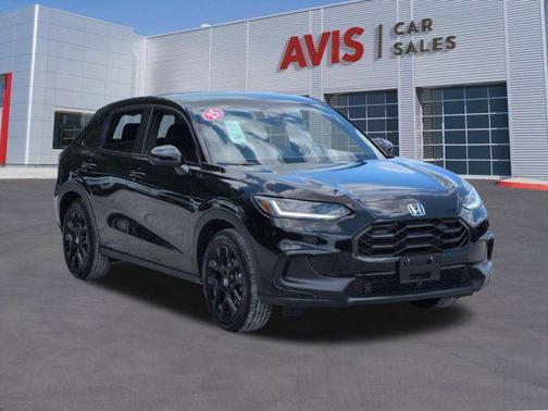 Crystal Black Pearl 2025 Honda HR-V AWD Sport
