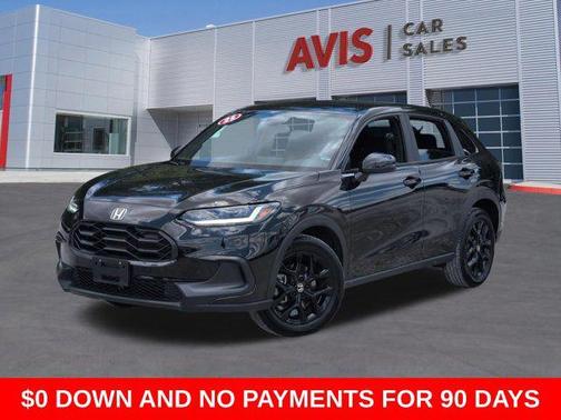 Crystal Black Pearl 2025 Honda HR-V AWD Sport