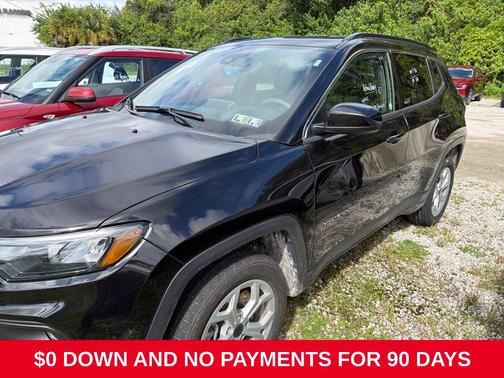 Diamond Black 2025 Jeep Compass Latitude