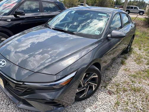 Gray 2025 Hyundai ELANTRA SEL