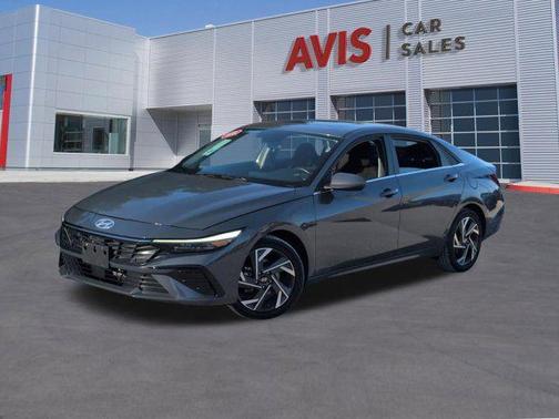 Gray 2025 Hyundai ELANTRA SEL