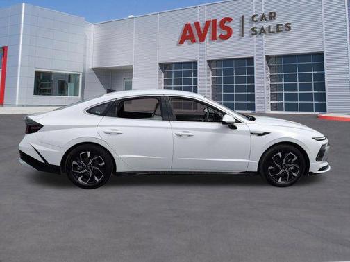 Serenity White 2025 Hyundai SONATA SEL