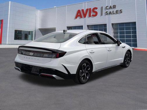 Serenity White 2025 Hyundai SONATA SEL
