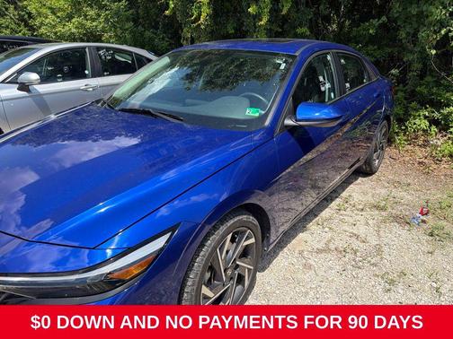 Intense Blue 2025 Hyundai ELANTRA SEL