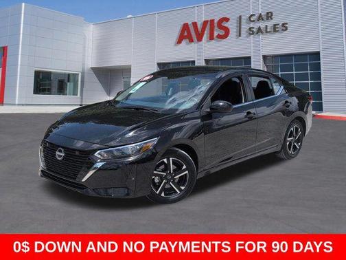 Super Black 2025 Nissan Sentra SV