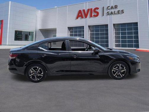 Super Black 2025 Nissan Sentra SV