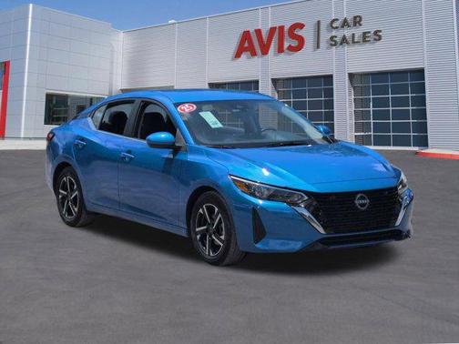 Electric Blue Metallic 2025 Nissan Sentra SV