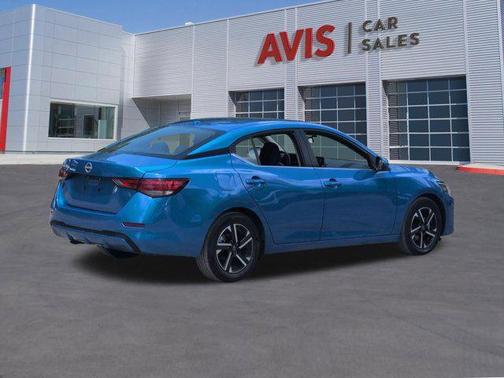 Electric Blue Metallic 2025 Nissan Sentra SV