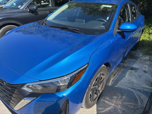 Electric Blue Metallic 2025 Nissan Sentra SV