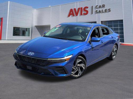 Light Blue 2025 Hyundai ELANTRA SEL
