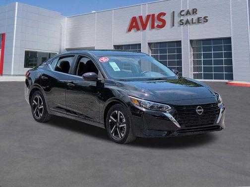 Super Black 2025 Nissan Sentra SV