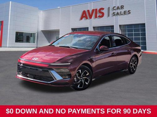 Ultimate red 2025 Hyundai SONATA SEL