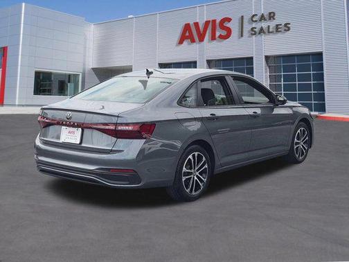 Platinum Gray Metallic 2025 Volkswagen Jetta 1.5T Sport