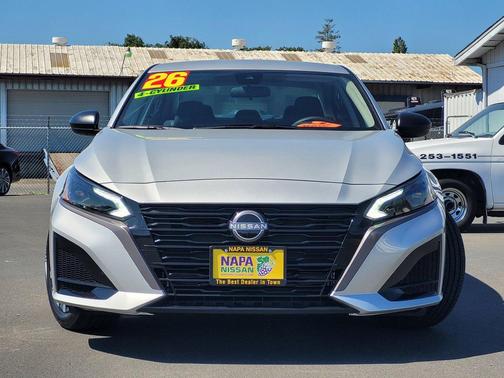 Brilliant Silver Metallic 2026 Nissan Altima SV FWD
