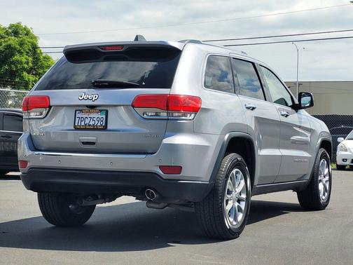 Billet Silver Metallic Clearcoat 2015 Jeep Grand Cherokee Limited