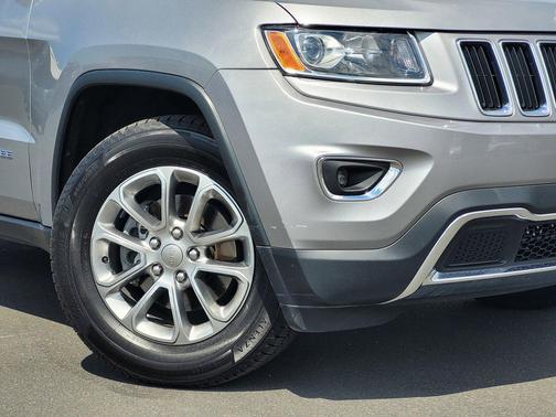 Billet Silver Metallic Clearcoat 2015 Jeep Grand Cherokee Limited