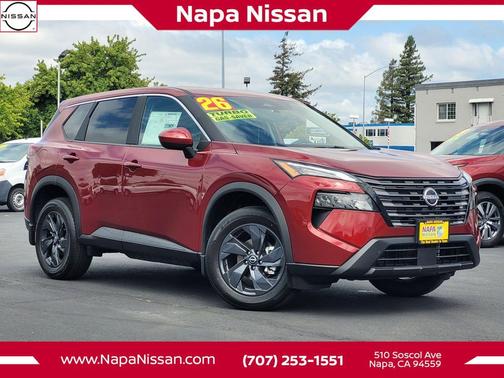 Scarlet Ember Tintcoat 2026 Nissan Rogue SV