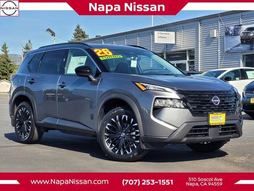 Gun Metallic 2026 Nissan Rogue Dark Armor