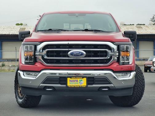 Rapid Red Metallic Tinted Clearcoat 2021 Ford F-150 XLT