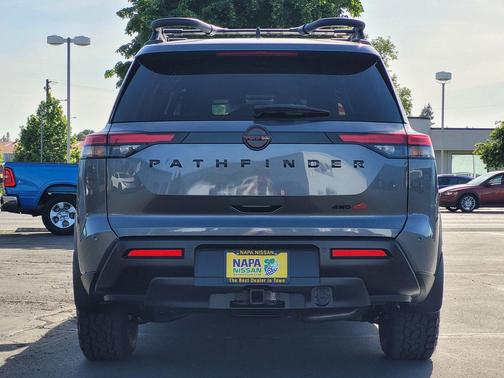 Gun Metallic 2026 Nissan Pathfinder Rock Creek
