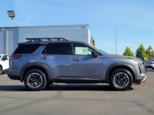 Gun Metallic 2026 Nissan Pathfinder Rock Creek