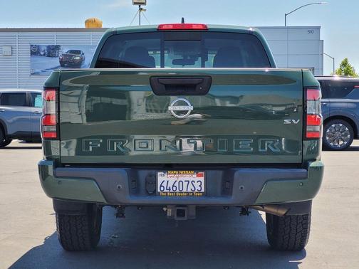 Tactical Green Metallic 2023 Nissan Frontier SV