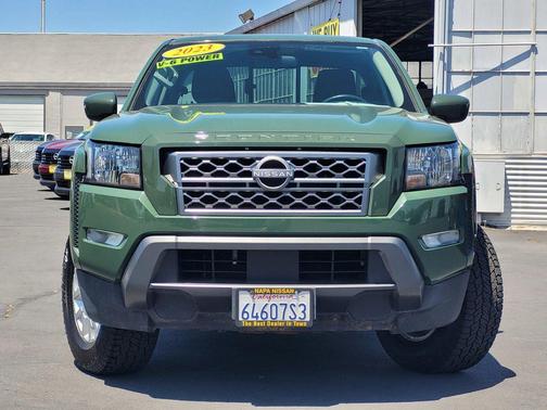 Tactical Green Metallic 2023 Nissan Frontier SV