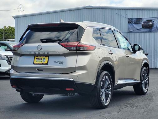 Champagne Silver Metallic 2026 Nissan Rogue Platinum