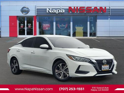 Fresh Powder 2021 Nissan Sentra SV