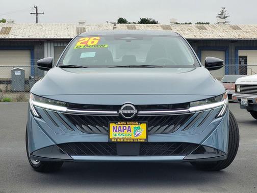 Atlantic Gray Metallic 2026 Nissan Sentra SV