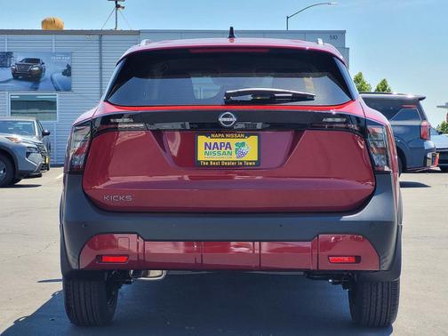 Scarlet Ember Tintcoat 2026 Nissan Kicks SV