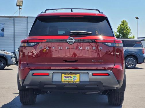 Scarlet Ember Tintcoat 2026 Nissan Pathfinder SL
