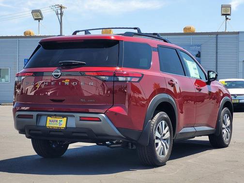 Scarlet Ember Tintcoat 2026 Nissan Pathfinder SL