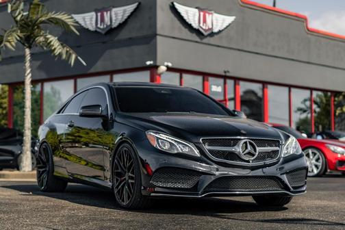 Black 2015 Mercedes-Benz E-Class E 550