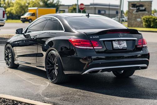 Black 2015 Mercedes-Benz E-Class E 550