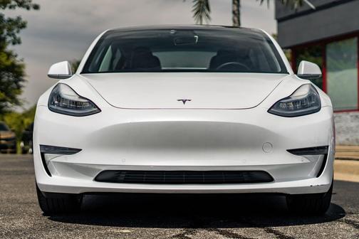 Pearl White Multi-Coat 2019 Tesla Model 3 Long Range