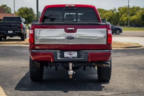 Ruby Red Metallic Tinted Clearcoat 2015 Ford F-350 Platinum