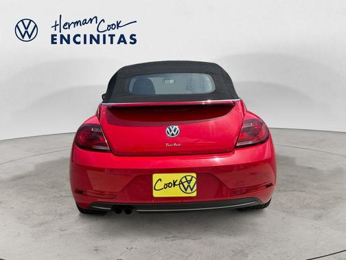 Tornado Red w/ Black Top 2018 Volkswagen Beetle 2.0T S