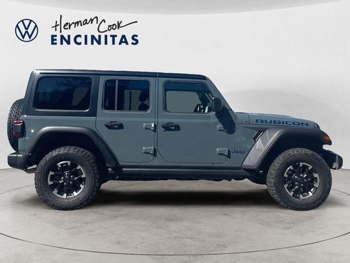 Gray 2025 Jeep Wrangler 4xe Rubicon