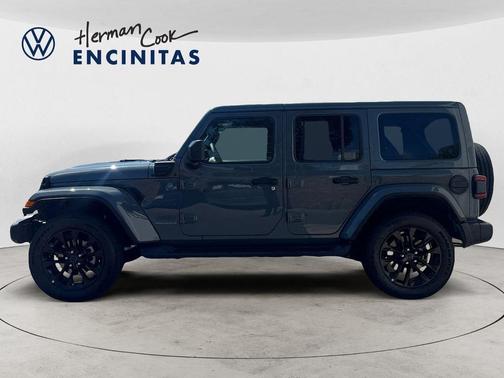 Gray 2025 Jeep Wrangler 4xe Sahara