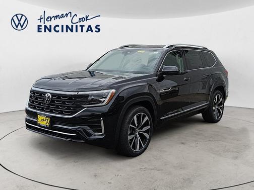 Black 2026 Volkswagen Atlas 2.0T SEL Premium R-Line
